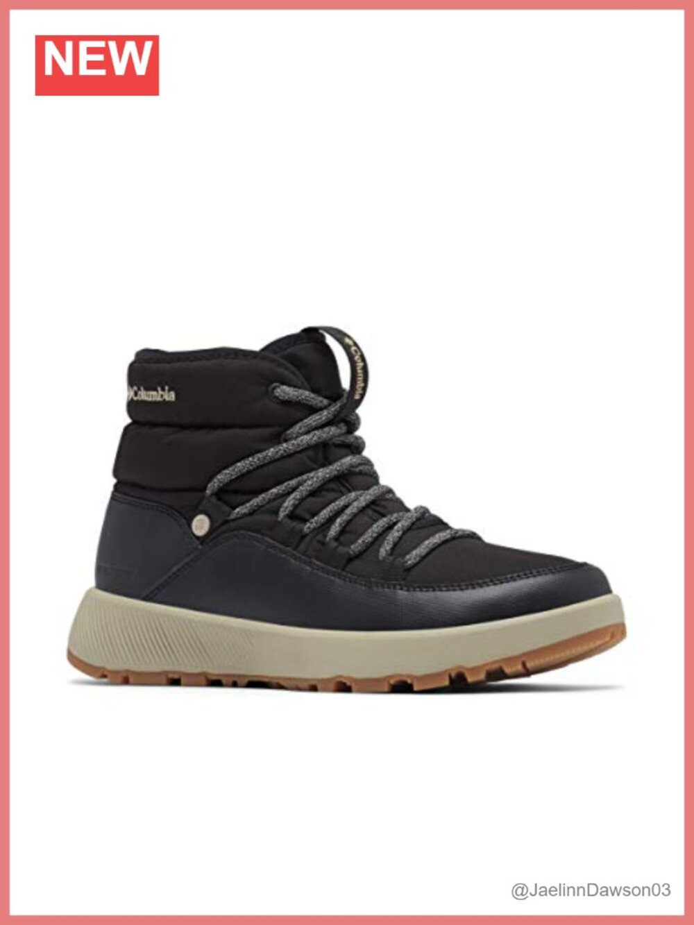 Waterproof Insulated Ankle Snow Boots Omni-Heat Reflective Zip-Up
